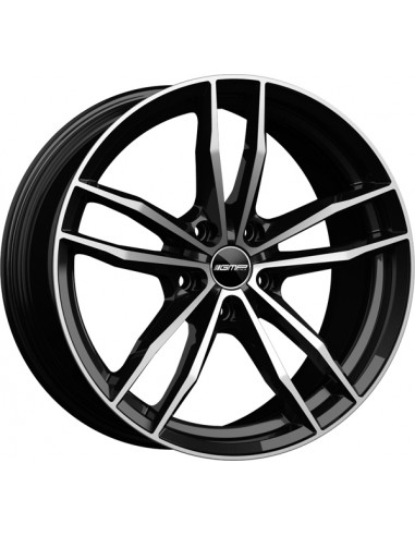 GMP SWAN 8.0X18" 5X112 ET30 | NEGRE