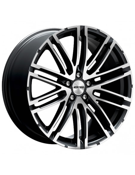 GMP TARGA 10.0X22" 5X130 ET48 | NEGRO