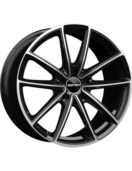 GMP TITAN 9.5X20" 5X130 ET46 | NEGRE