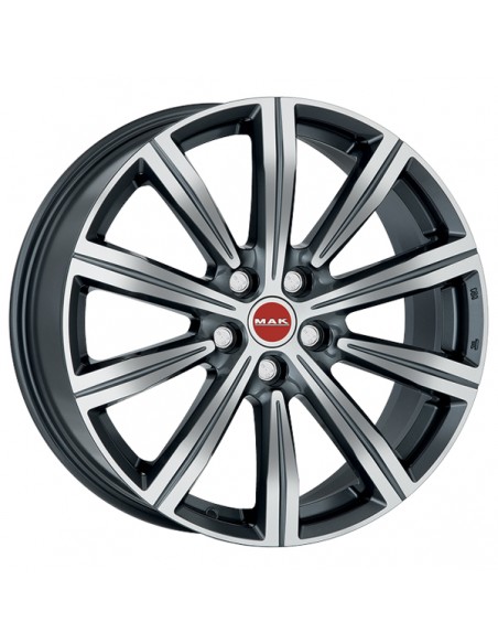 MAK BIRMINGHAM 8.5X19" 5X120 ET47 | GUNMETAL