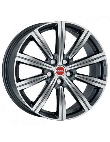 MAK BIRMINGHAM 9.0X22" 5X112 ET48 | GUNMETAL