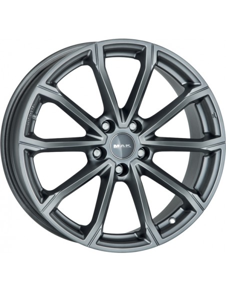 MAK DAVINCI 6.0X16" 5X100 ET45 | GUNMETAL