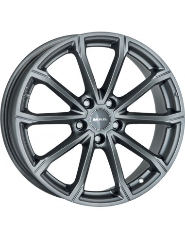 MAK DAVINCI 7.5X17" 5X112 ET38 | GUNMETAL