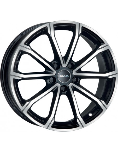 MAK DAVINCI 7.5X17" 5X112 ET38 | NEGRO