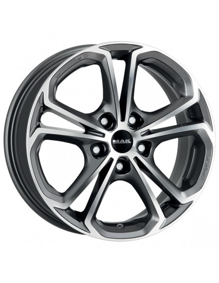 MAK HESSEN 6.5X16" 5X115 ET41 | GUNMETAL