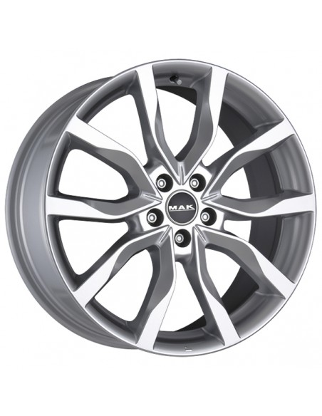 MAK HIGHLANDS 8.0X18" 5X114,3 ET40 | PLATA