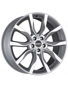 MAK HIGHLANDS 8.5X20" 5X108 ET45 | PLATA