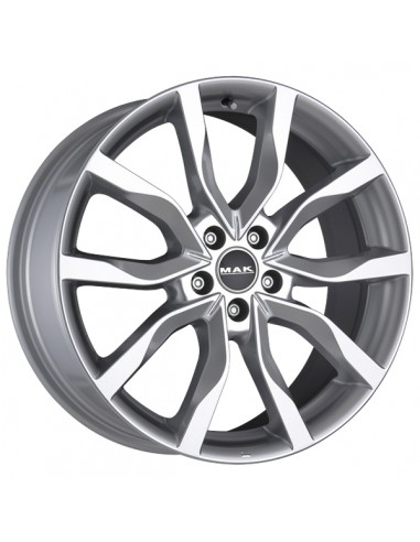 MAK HIGHLANDS 8.5X20" 5X120 ET53 | PLATA