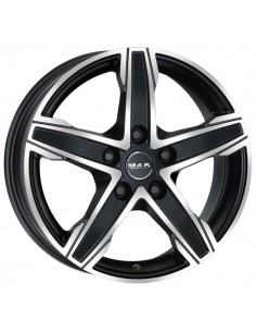 MAK KING 5 7.5X17" 5X118 ET55 | NEGRE