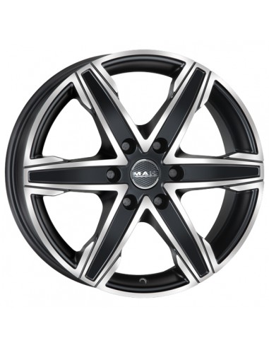 MAK KING 6 6.5X16" 6X130 ET62 | NEGRO