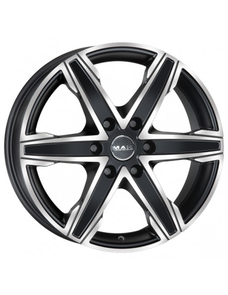 MAK KING 6 6.5X16" 6X139,7 ET10 | NEGRO