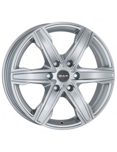 MAK KING 6 6.5X16" 6X139,7 ET10 | PLATA