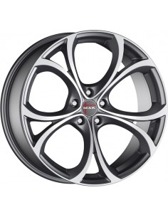 MAK LARIO 7.5X17" 5X110 ET31 | GUNMETAL