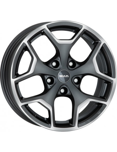 MAK LIBERTY 7.5X17" 5X108 ET39 | GUNMETAL