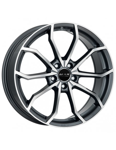 MAK LOWE FF 8.0X18" 5X112 ET28 | GUNMETAL