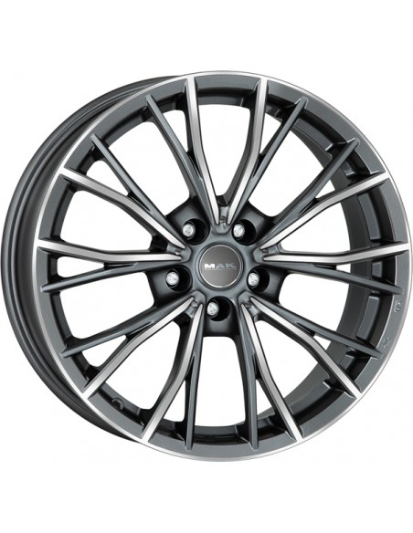 MAK MARK 7.5X18" 5X112 ET48 | GUNMETAL