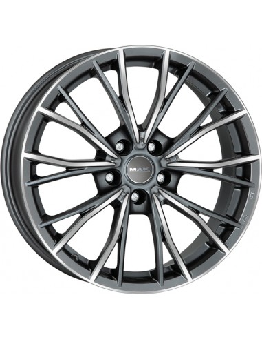 MAK MARK 8.0X18" 5X112 ET20 | GUNMETAL