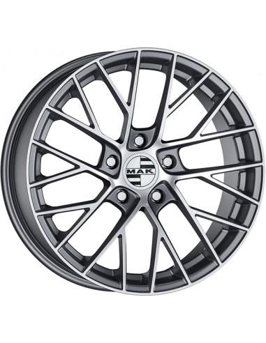 MAK MONACO 8.5X19" 5X130 ET55 | GUNMETAL