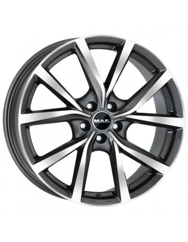 MAK POLARIS 8.0X18" 5X112 ET42 | GUNMETAL