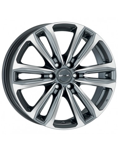 MAK SAFARI 6 7.5X17" 6X139,7 ET38 | GUNMETAL