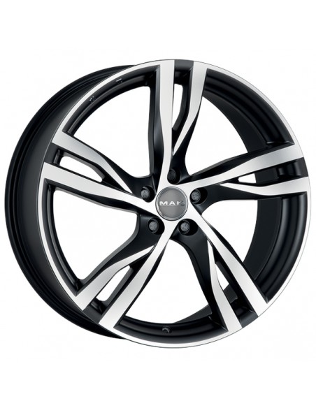 MAK STOCKHOLM 7.5X17" 5X108 ET55 | NEGRE