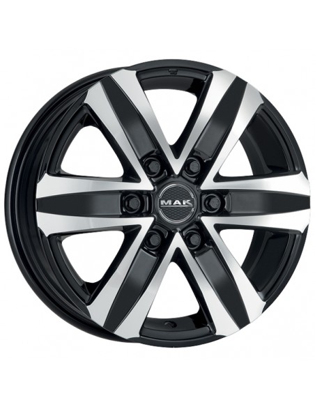 MAK STONE 6 7.5X17" 6X139,7 ET46 | NEGRO
