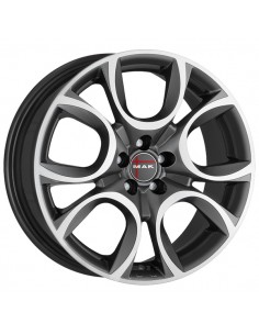 MAK TORINO 6.0X15" 4X100 ET43 | GUNMETAL