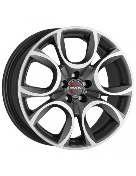 MAK TORINO 7.0X16" 5X110 ET41 | GUNMETAL