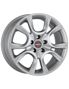 MAK TORINO 7.0X17" 4X100 ET45 | PLATA