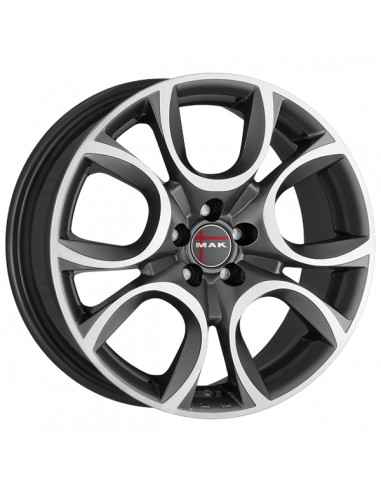 MAK TORINO 7.0X17" 4X98 ET35 | GUNMETAL