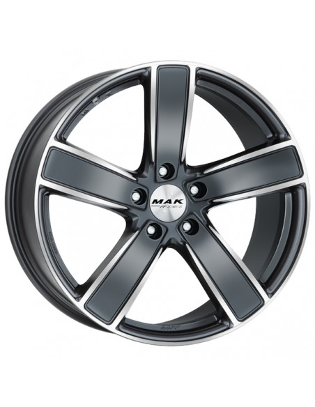 MAK TURISMO-D-FF 10.0X21" 5X130 ET50 | GUNMETAL
