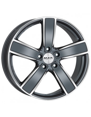 MAK TURISMO-FF 9.0X20" 5X130 ET57 | GUNMETAL