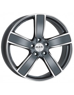 MAK TURISMO-FF 9.5X21" 5X130 ET46 | GUNMETAL