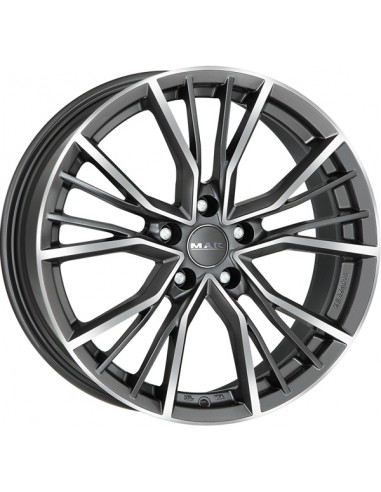 MAK UNION 8.5X20" 5X112 ET40 | GUNMETAL