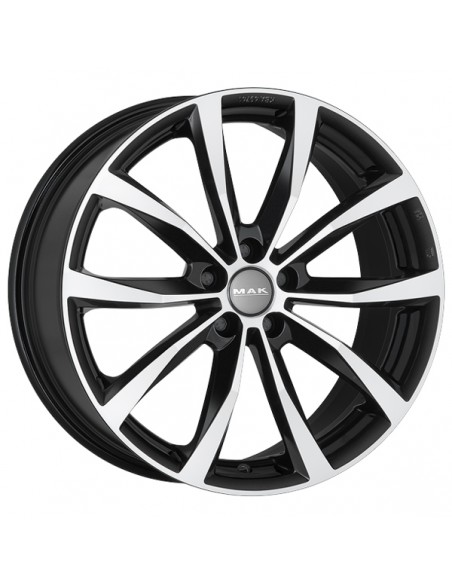 MAK WOLF 6.5X16" 5X105 ET39 | NEGRE