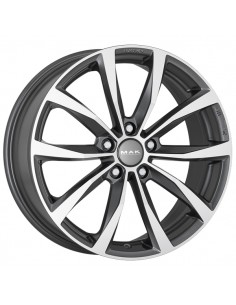 MAK WOLF 7.5X19" 5X112 ET50 | GUNMETAL