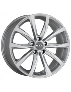 MAK WOLF 8.0X19" 5X112 ET54 | PLATA