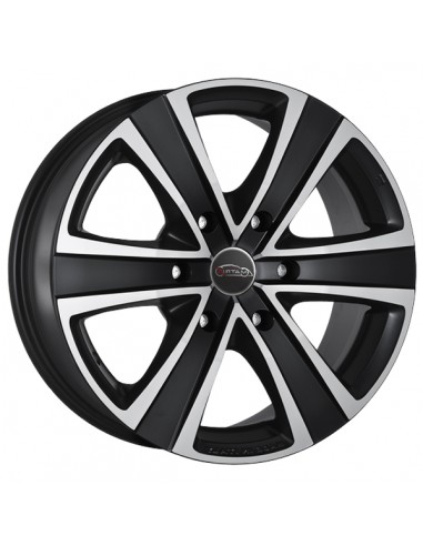 MATRIX FUOCO 6 7.5X17" 6X139,7 ET30 | NEGRO