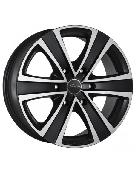MATRIX FUOCO 6 7.5X17" 6X139,7 ET30 | NEGRO