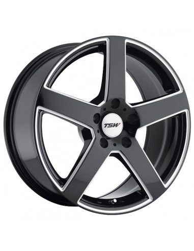 TSW RIVAGE 9.5X18" 5X120 ET20 | NEGRO