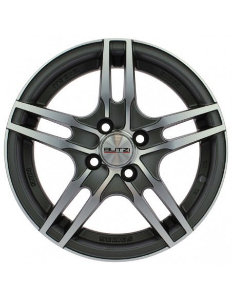 BUTZI ATRIA 6.0X14" 4X100 ET35 | GUNMETAL