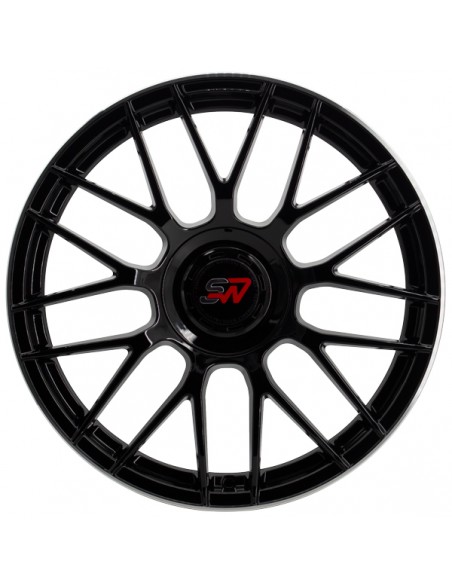 F083 8,0X18" BLANK ET30 CB73,1 BLACK GLOSS / LIP ALUM