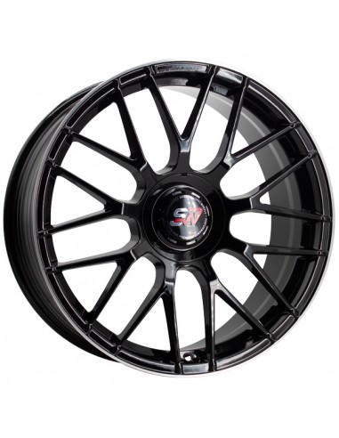 F083 8,5X19" BLANK ET30 CB73,1 BLACK GLOSS / LIP ALUM