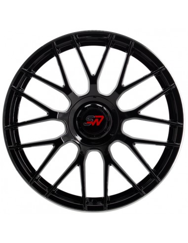 F083 8,5X19" BLANK ET30 CB73,1 BLACK GLOSS / LIP ALUM