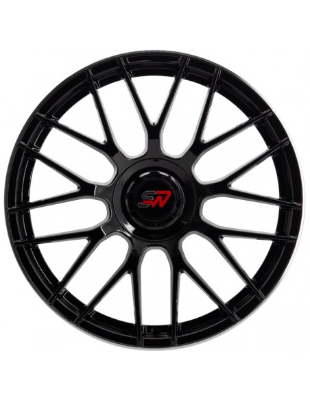 F083 8,5X19" BLANK ET30 CB73,1 BLACK GLOSS / LIP ALUM
