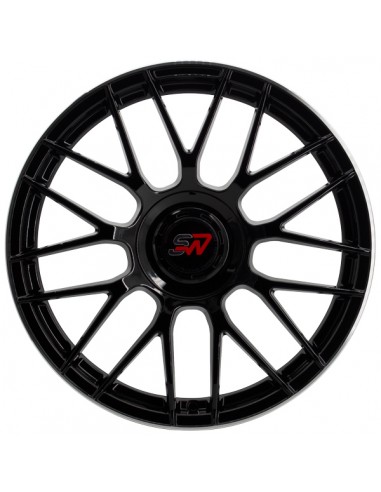 F083 8,0X18" 5X112 ET40 CB73,1 BLACK GLOSS / LIP ALUM