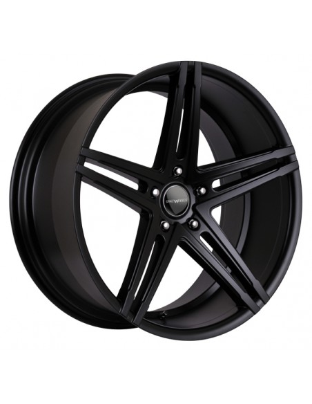 ATLANTIC 9,0X22" 5X114,3  ET40 CB74,1 NEGRE MATE