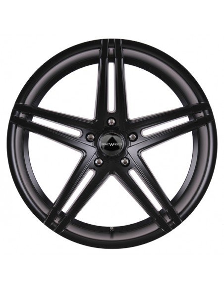 ATLANTIC 9,0X22" 5X114,3  ET40 CB74,1 NEGRE MATE