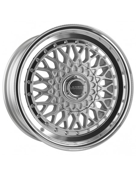 BSX 7,5X16" 4X98 ET38 CB73,1 PLATA LLAVI POLIT