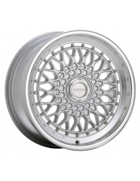 BSX 7,5X17" 5X100 ET30 CB73,1 PLATA ARO PULIDO